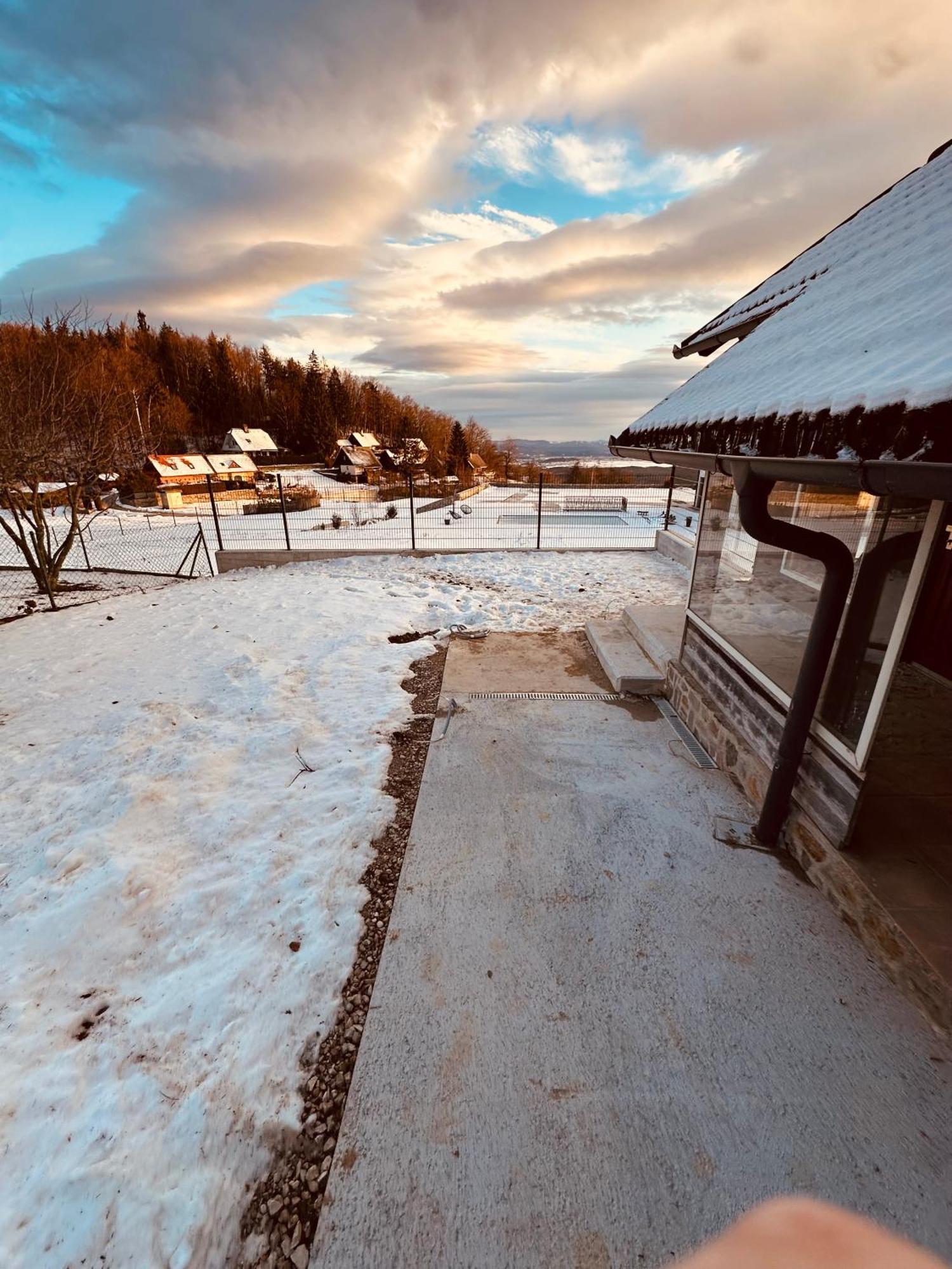 Chalet Pjagodic Cerklje na Gorenjskem Dış mekan fotoğraf